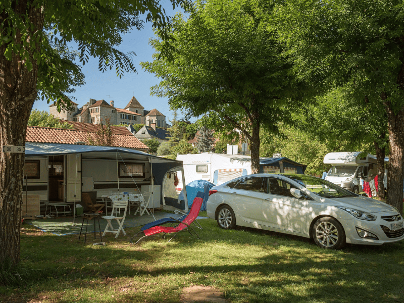Camping La Plage in Meyronne im Lot und Dordogne-Tal - Camping am Flussufer in Okzitanien