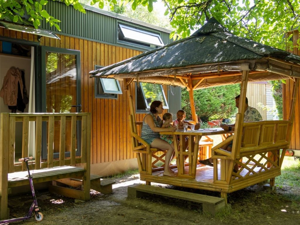 Camping La Plage in Meyronne in de Lot en de Dordogne-vallei - Camping aan de rivier in Occitanië Verhuur - Verhuur - Tiny house